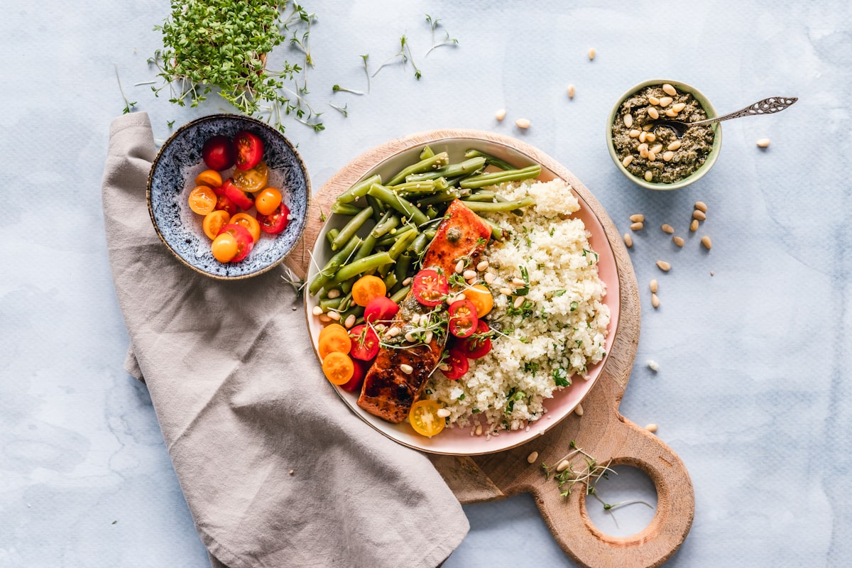 Meal planning for stress relief